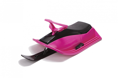 Sněhový řiditelný bob Stiga Snow Runner (růžový)